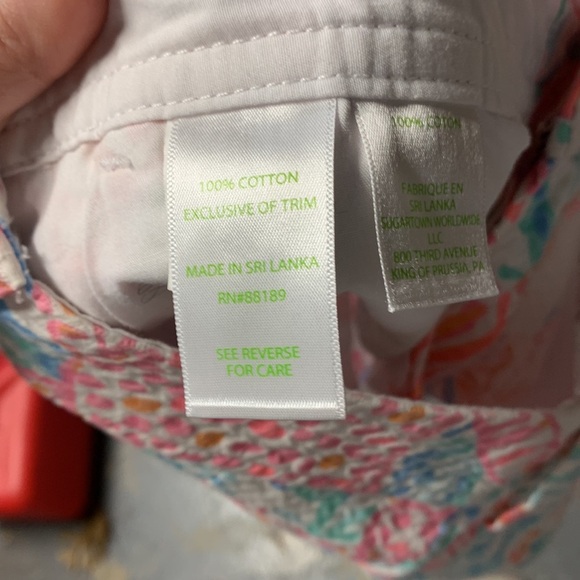 LILLY PULITZER THE WALSH SHORT 2 PINK BLUE - Picture 8 of 8
